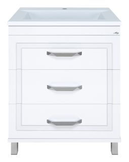 Напольная тумба под раковину Misty Терра 70см белый